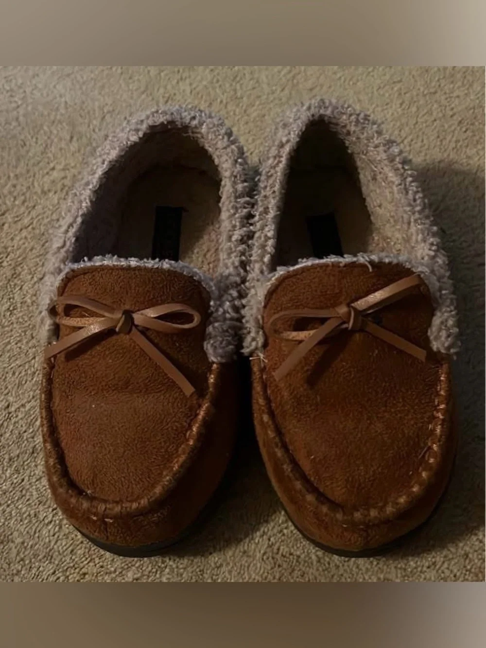 Size 11-12 Dockers toddler boys slippers